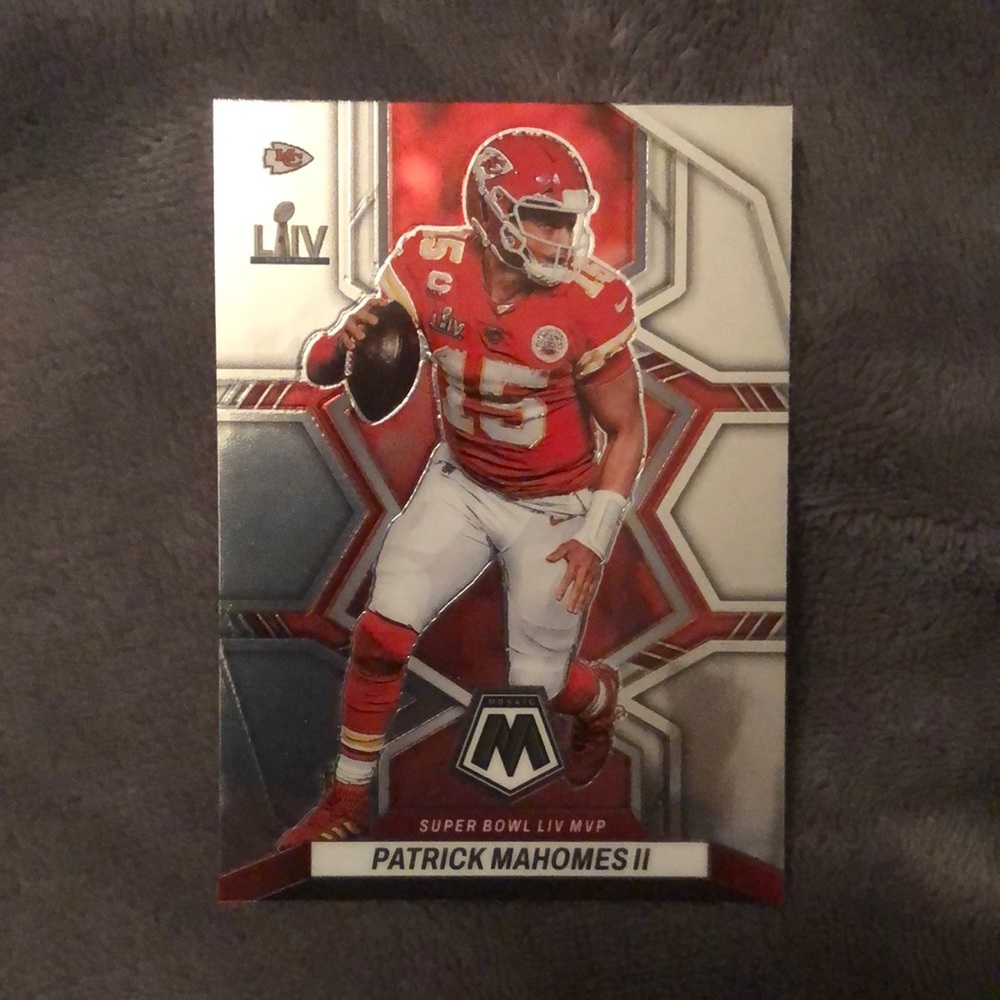 Patrick Mahomes 2022 mosaic football card